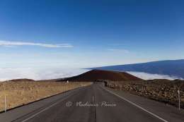 The road to/from Manua Kea