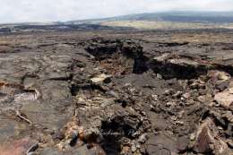 Entrance to lava tube