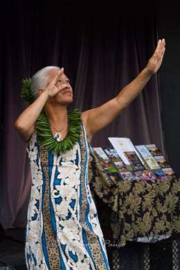 Hula dancer, Hawaii