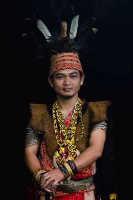 Iban tribe chief