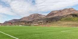 Football field in Qeqertarsuaq