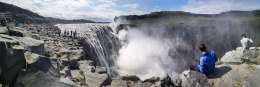 Hafragilsfoss waterfall