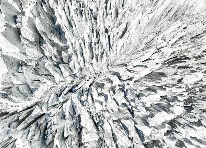 Raikot glacier peaks at Nanga Parbat, Pakistan