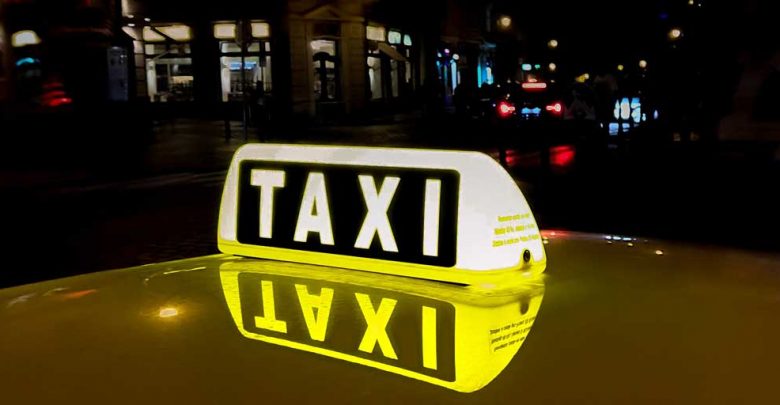 Taxi, Taxi sign, Bratislava