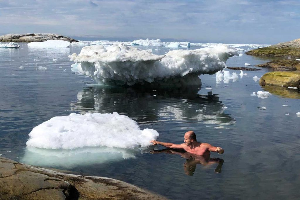 Otuzilec a ľadovec v Grónsku, Iceman in Greenland