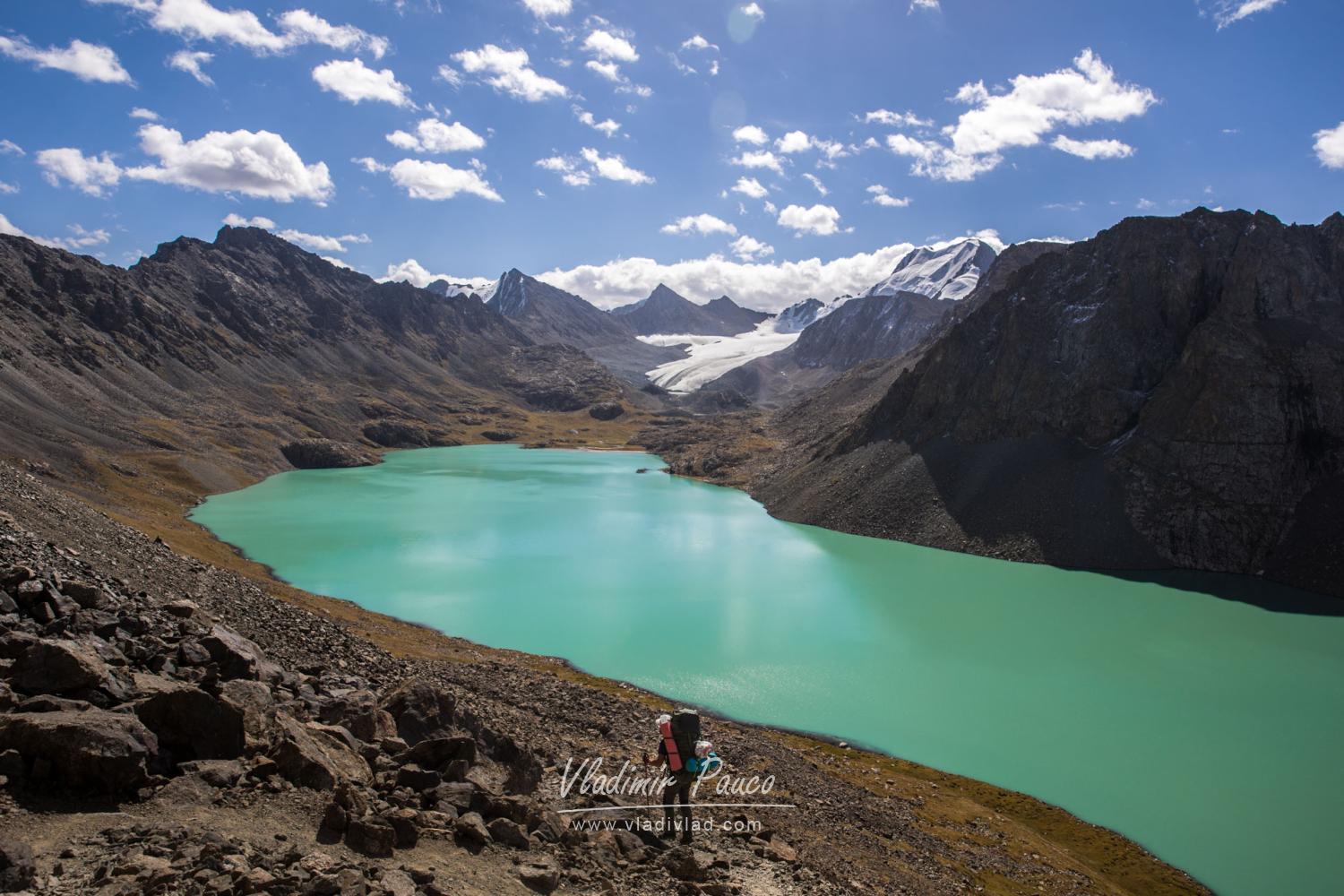 Alakul lake, Karakol, Kyrgyzstan