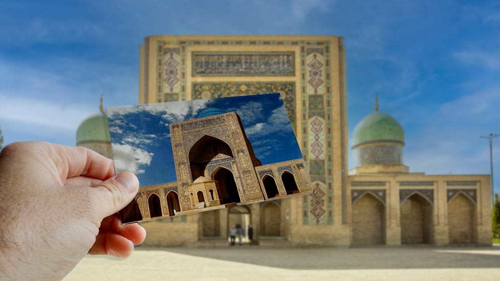 Pohľadnica z Uzbekistanu